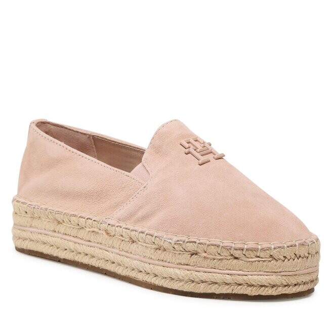 

Туфли на танкетке Tommy Hilfiger ThSuede Flatform, розовый
