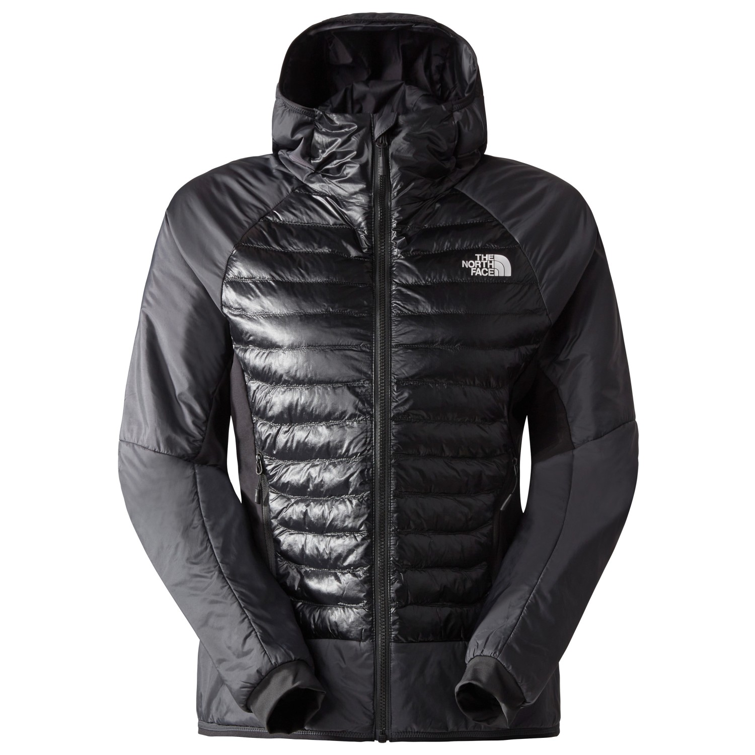 цена Куртка из синтетического волокна The North Face Women's Macugnaga Hybrid Insulation, цвет Asphalt Grey/TNF Black