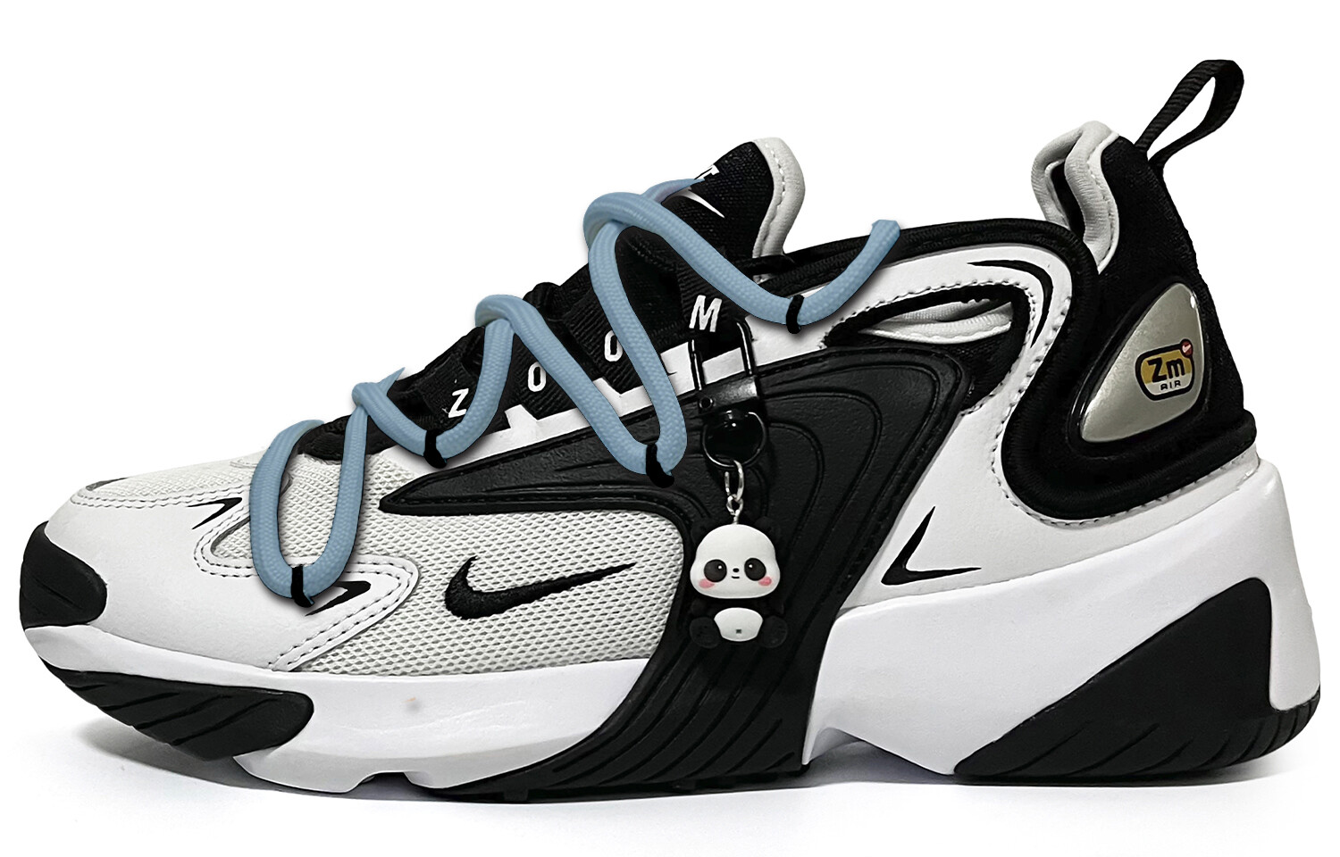 

Кроссовки женские Zoom 2K Mid Top Black/White Nike