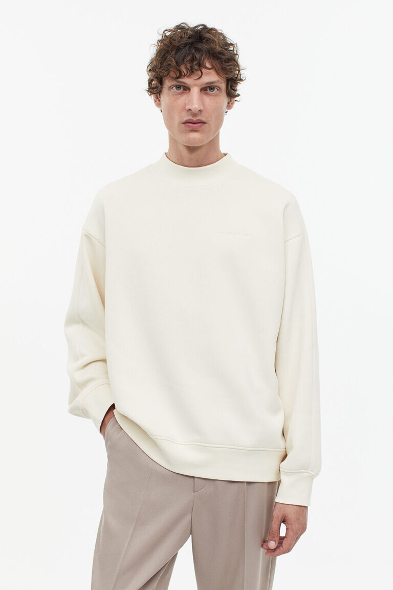 

Толстовка свободного кроя H&M, бежевый