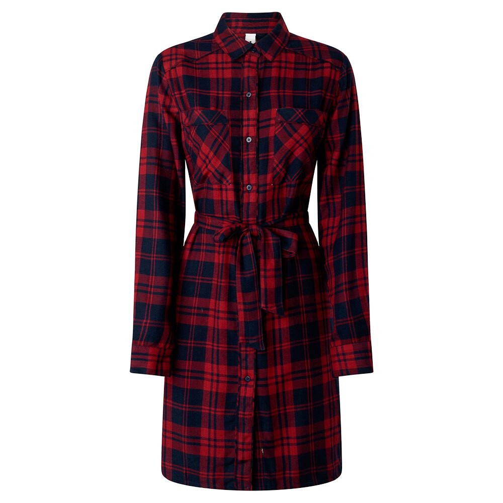 

Платье с длинным рукавом Pepe Jeans Oly, красный