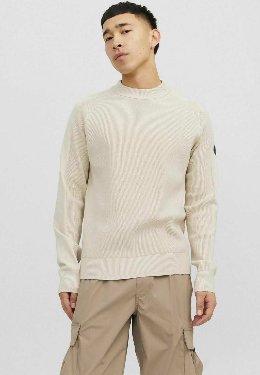 

Свитер MOCK NECK Jack & Jones, лунный луч