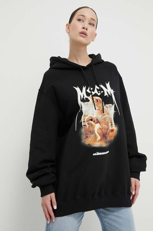 

Хлопковая толстовка Msgm, черный