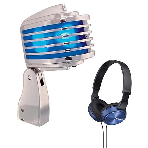 

Вокальный микрофон Heil The Fin Deco-Style Dynamic Mic with Blue LEDs