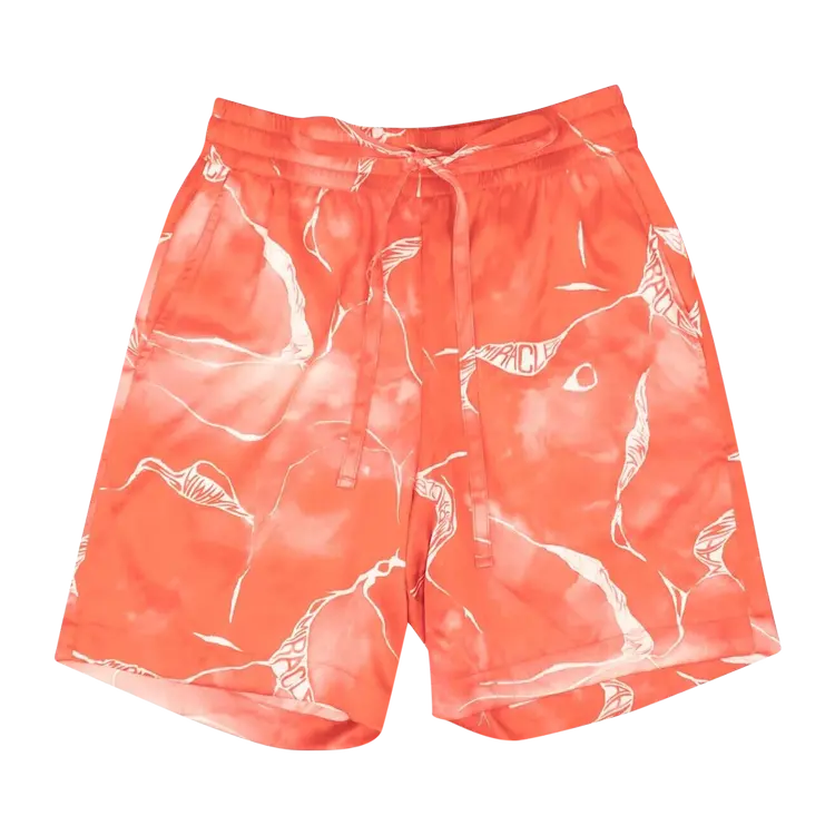 

Шорты Nahmias Miracle Tie Dye Silk 'Red', красный