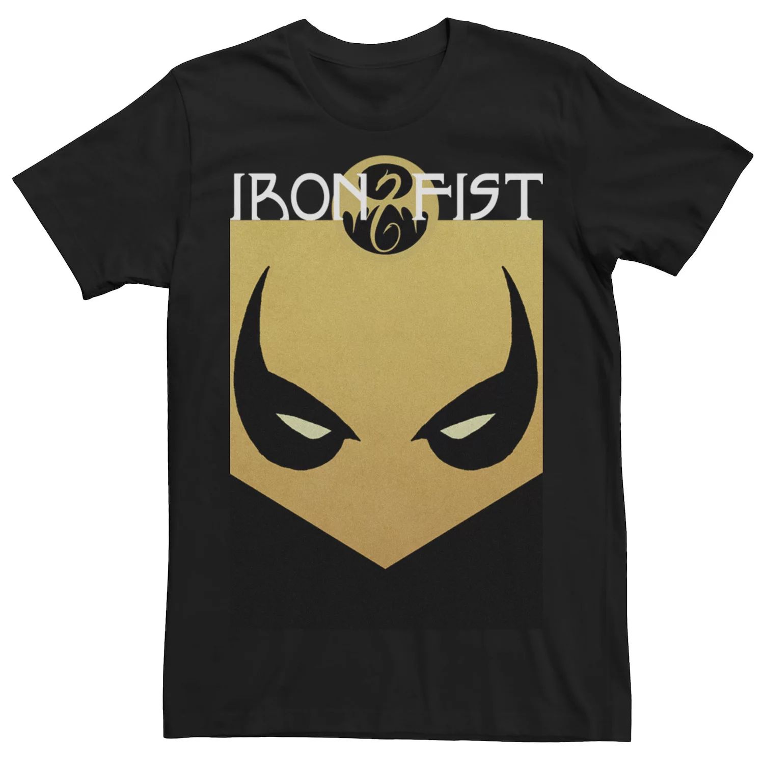 Мужская футболка с рисунком маски Marvel Iron Fist Mask printio футболка с полной запечаткой мужская iron fist