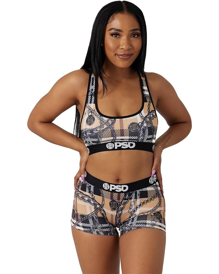 

Спортивный бюстгальтер PSD Tartan Lux, цвет Multi