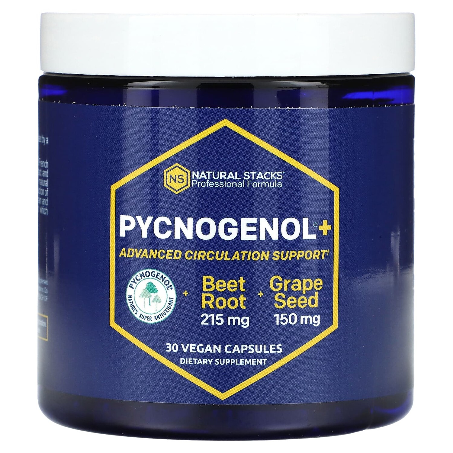 

Pycnogenol +, 30 веганских капсул, Natural Stacks