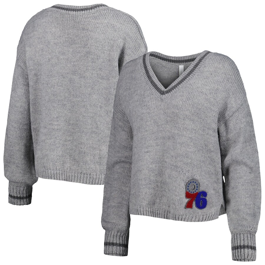 

Свитер Lusso Philadelphia 76Ers, серый
