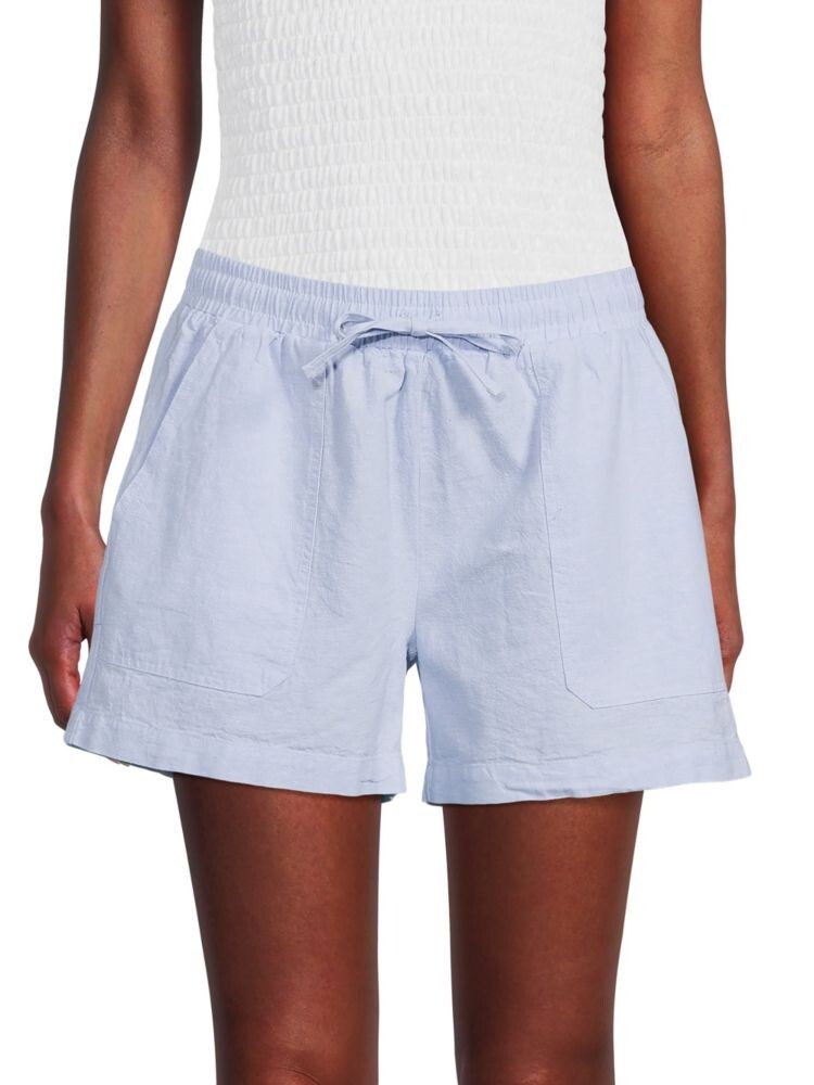 

Льняные шорты Saks Fifth Avenue, цвет Chambray