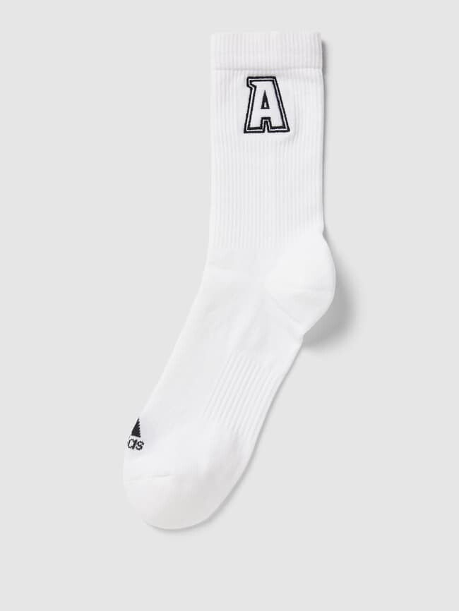

Носки с вышивкой этикеток adidas Originals, белый