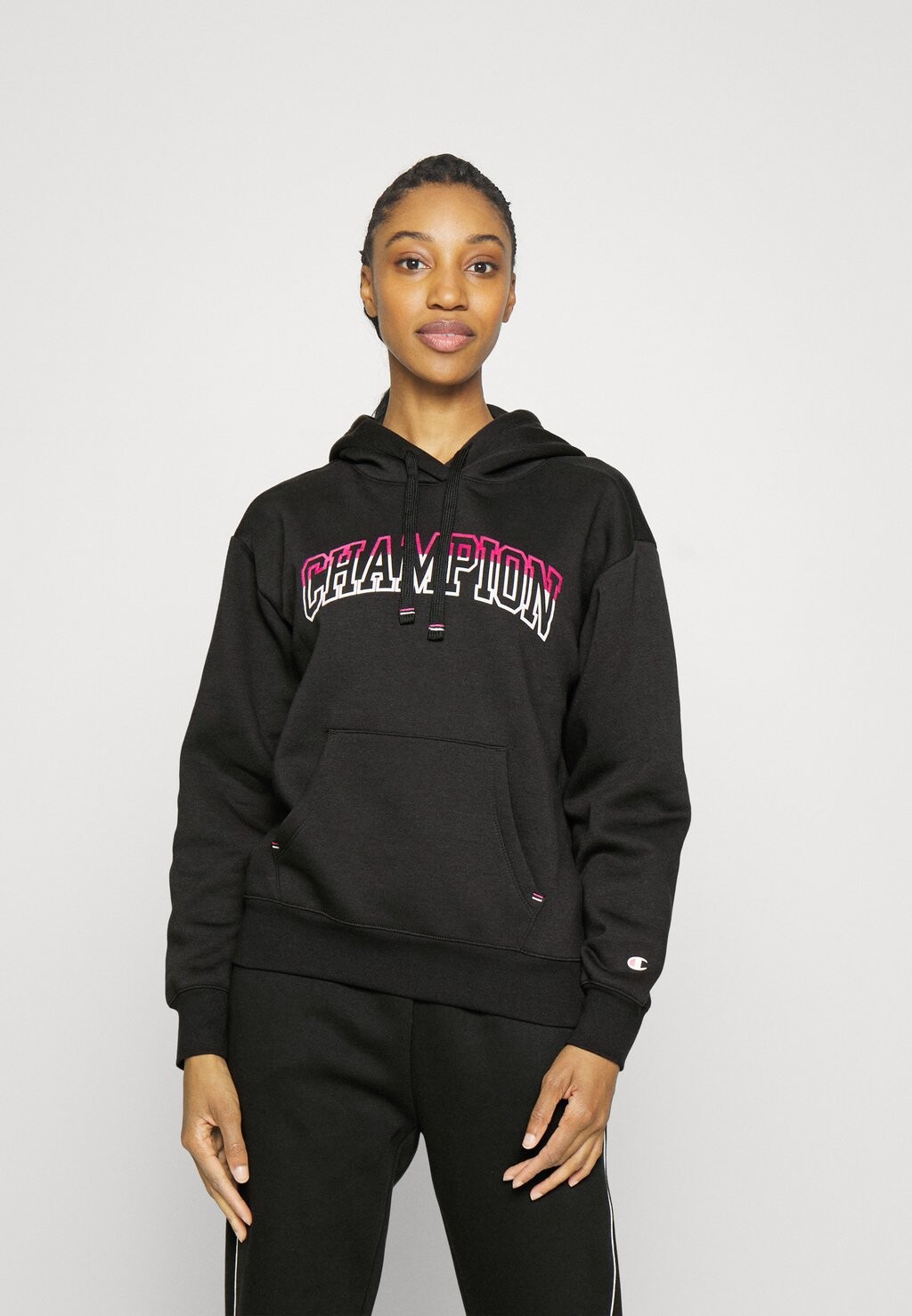 

Толстовка с капюшоном COLOR PUNCH HOODED Champion, черный