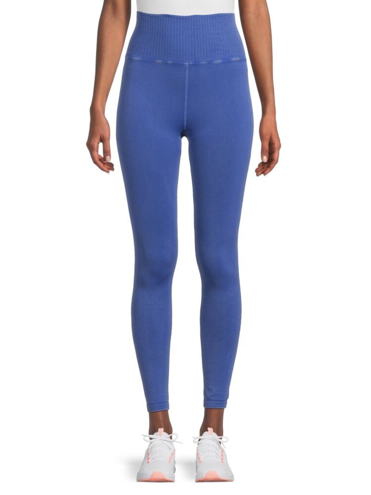 

Укороченные леггинсы Good Karma Free People Movement, синий