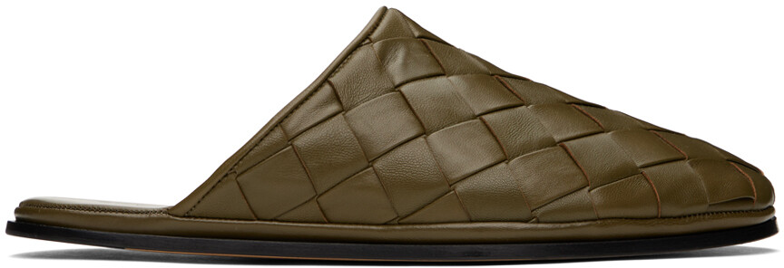 

Коричневые воскресные тапочки Bottega Veneta