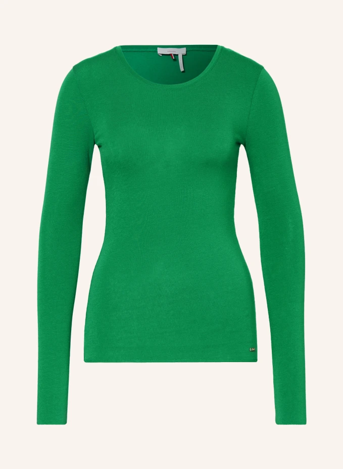 Длинный рукав cilale Cinque, зеленый пуловер cinque длинный рукав прилегающий силуэт размер l фиолетовый