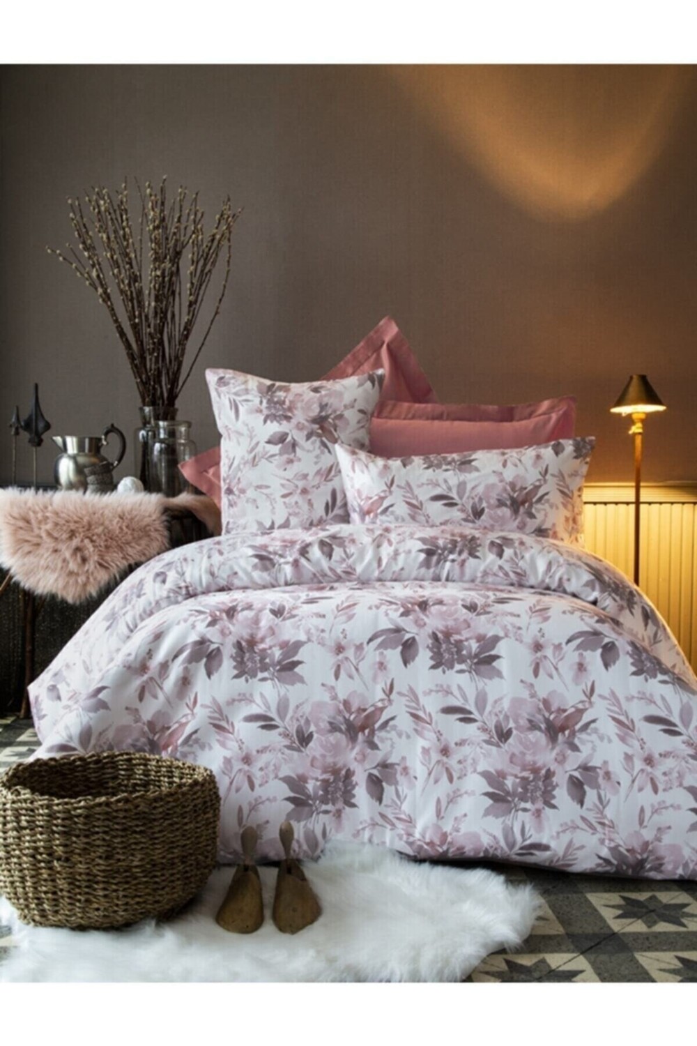 

Комплект атласных пододеяльников Issimo Home Ninna двойной