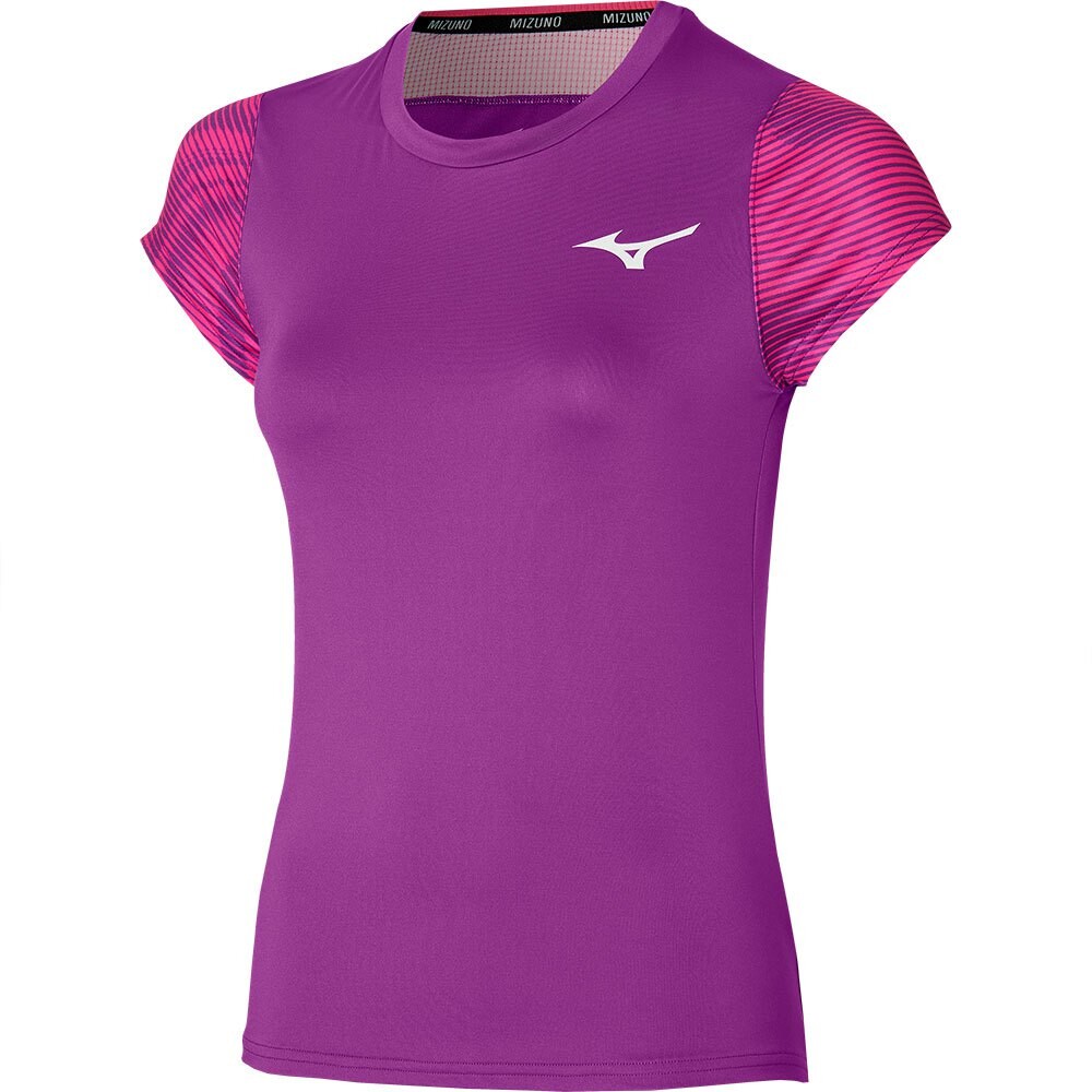 

Футболка с коротким рукавом Mizuno Charge Printed, фиолетовый