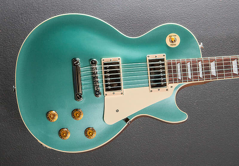 

Электрогитара Gibson USA Les Paul Standard 50's Plain Top - Inverness Green