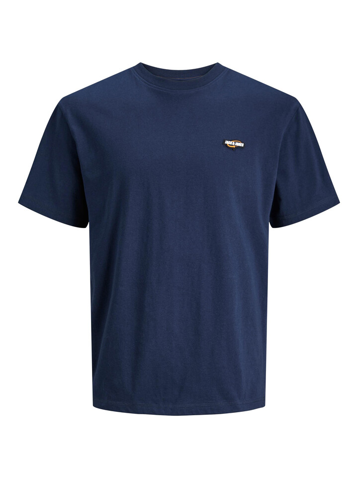 

Футболка JACK & JONES PLUS, темно-синий