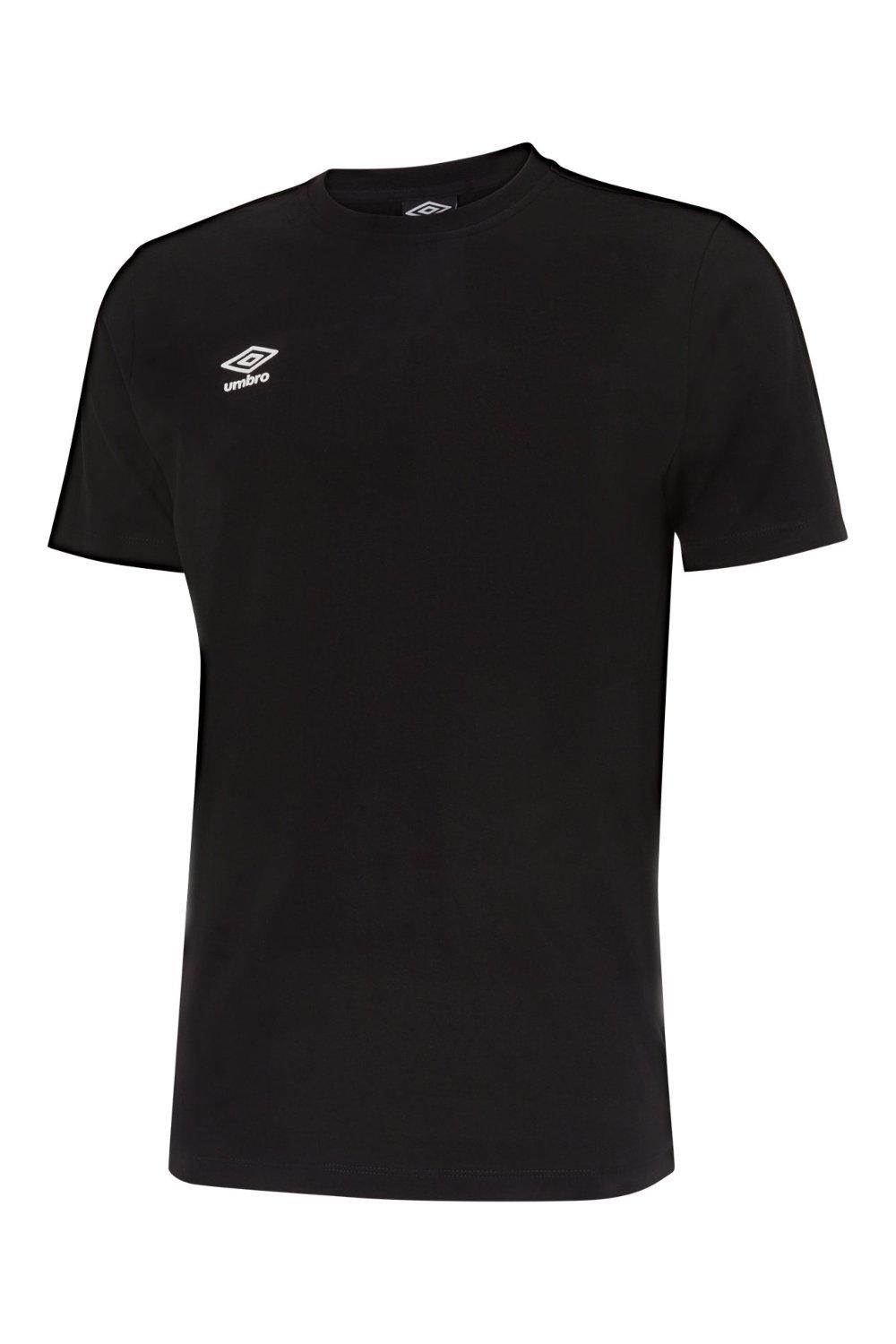Футболка Pro с лентой Umbro, черный футболка umbro футболка тренировочная umbro pro training tee 65844u kmu размер m серый