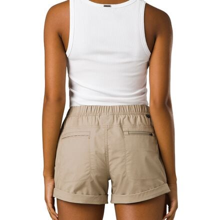 Короткие шорты Double Peak, 5 дюймов женские prAna, цвет Sandbar