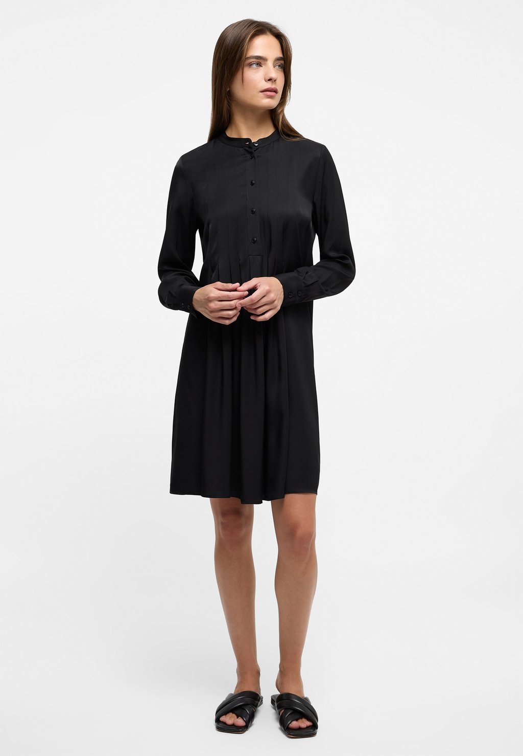 Платье-блузка LOOSE FIT Eterna, цвет schwarz