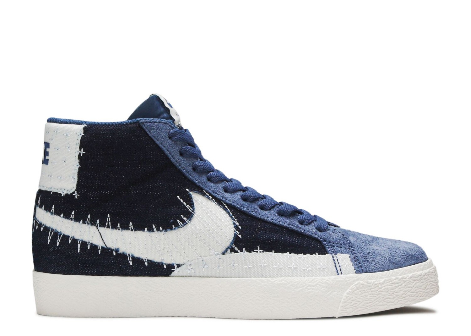

Кроссовки Nike Blazer Mid Sb 'Sashiko Pack - Mystic Navy', синий