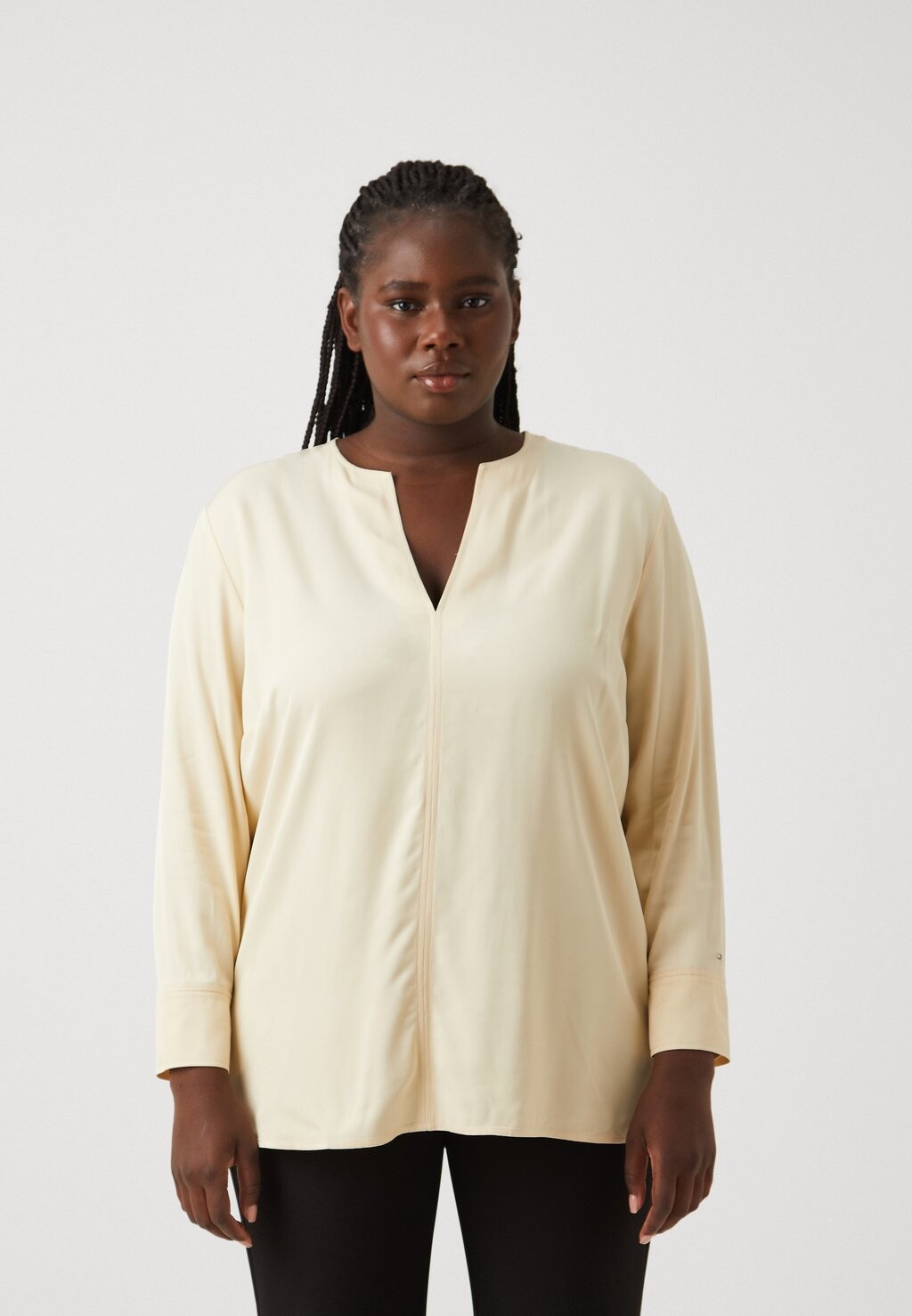 

Туника V Neck Tommy Hilfiger, кантри слоновая кость