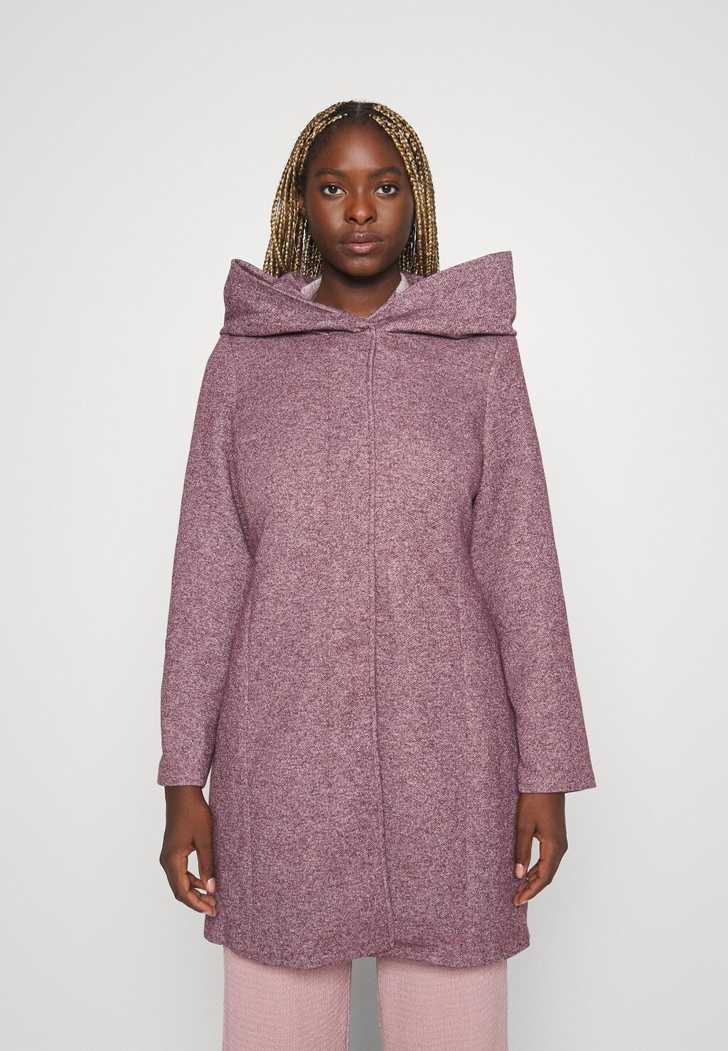 

Короткое пальто Vero Moda, бордовый, Красный