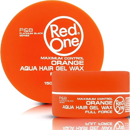 Гель-воск для волос Red One Full Force Aqua, оранжевый, 150 мл, Redone воск на водной основе redone miniwax red 50 мл