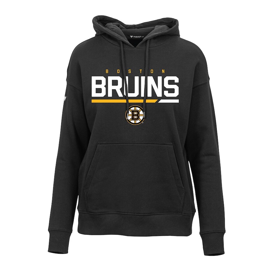 

Пуловер с капюшоном Levelwear Boston Bruins, черный