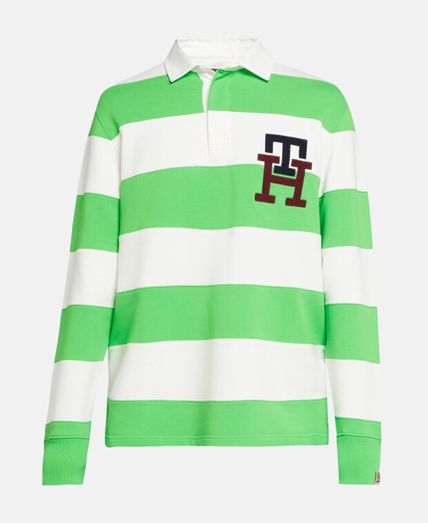 

Рубашка-поло с длинными рукавами Tommy Hilfiger, цвет Jade