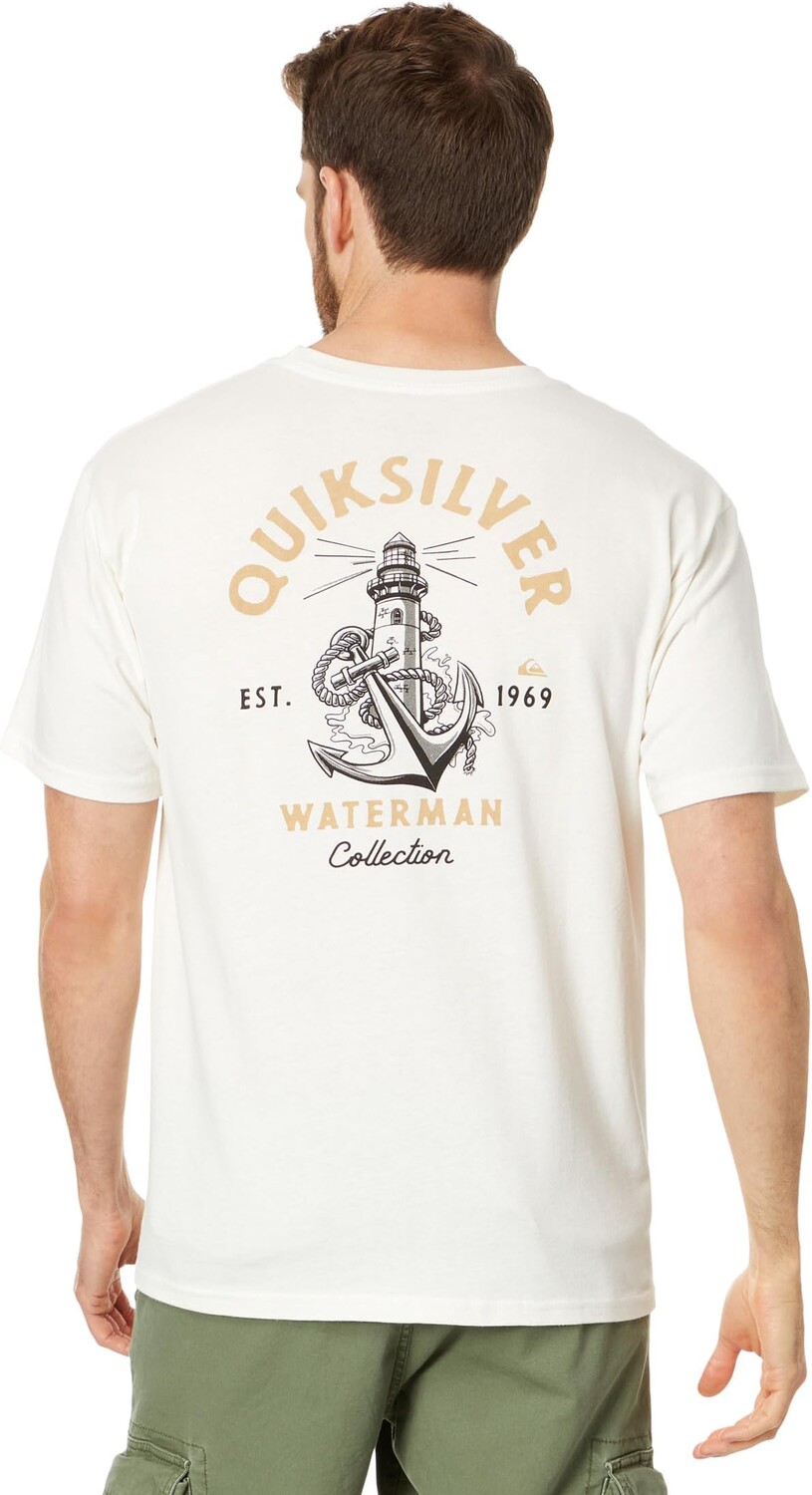 

Футболка Anchors Away с короткими рукавами Quiksilver, цвет Snow White