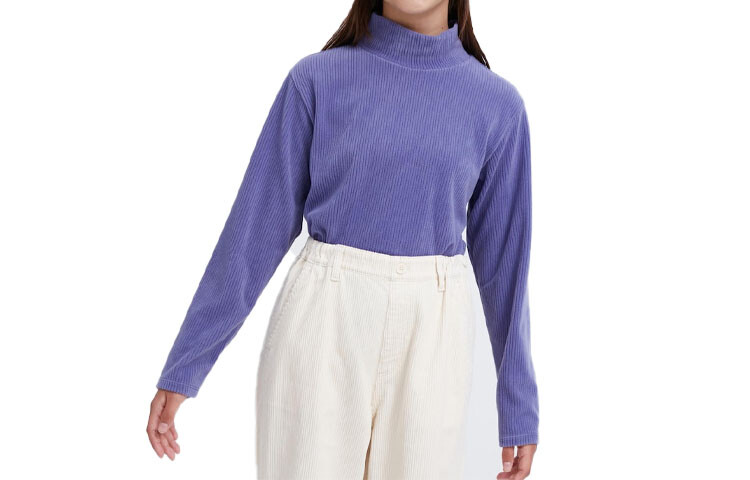 

Лонгслив Uniqlo, синий