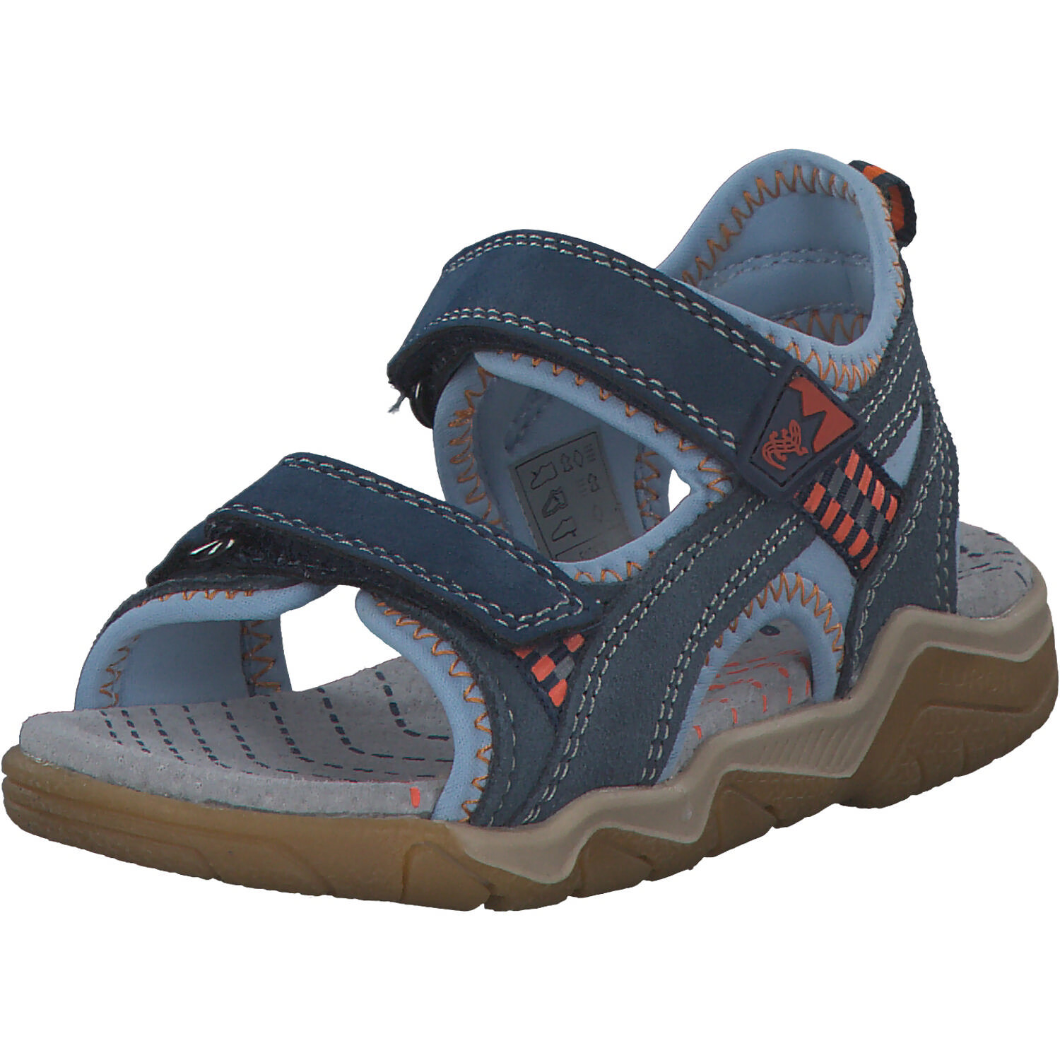 

Сандалии SALAMANDER, цвет JEANS ORANGE