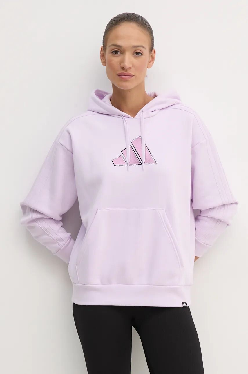 

Адидас толстовка Adidas, фиолетовый