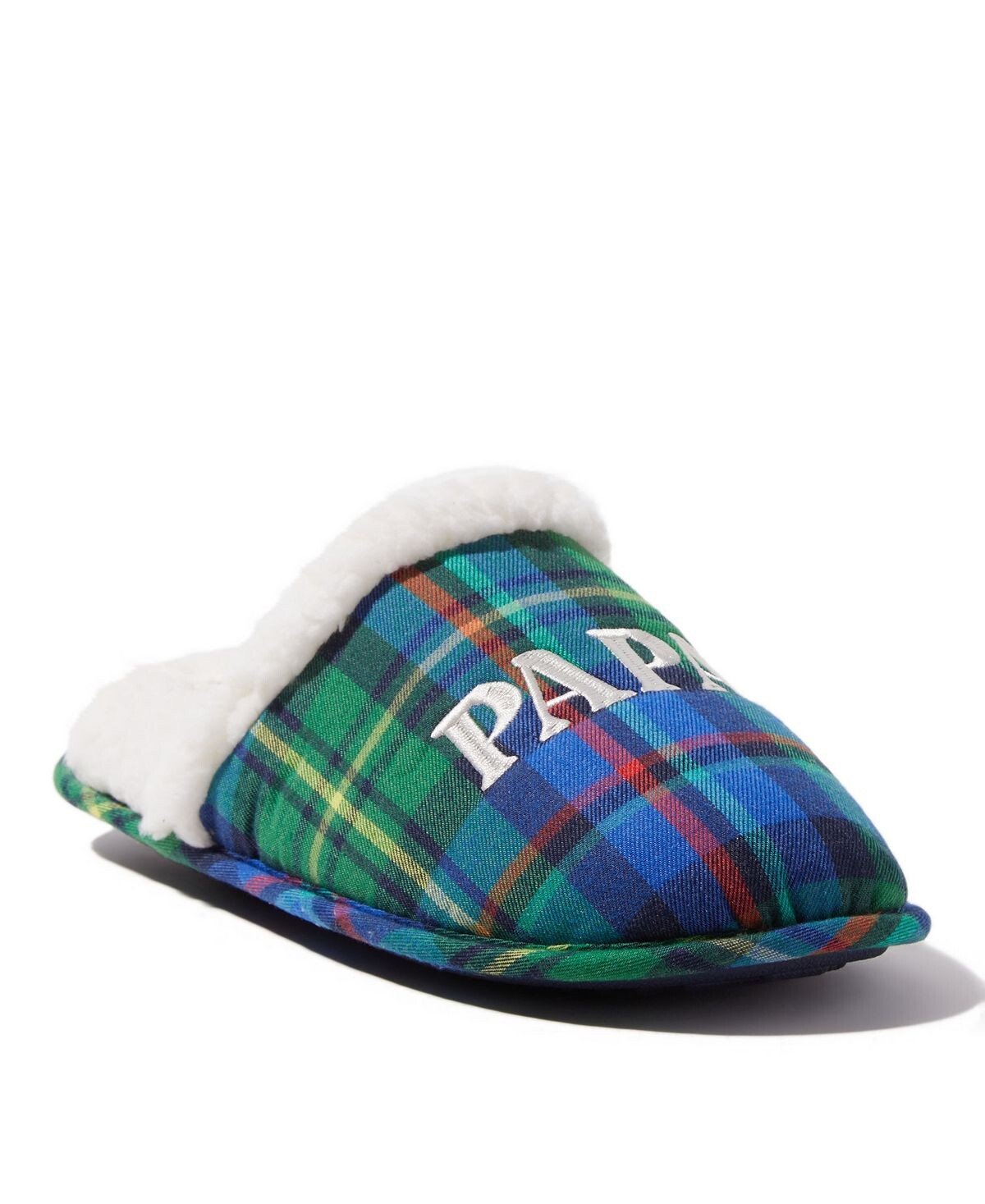 

Мужские тапочки в клетку Papa Bear Dearfoams