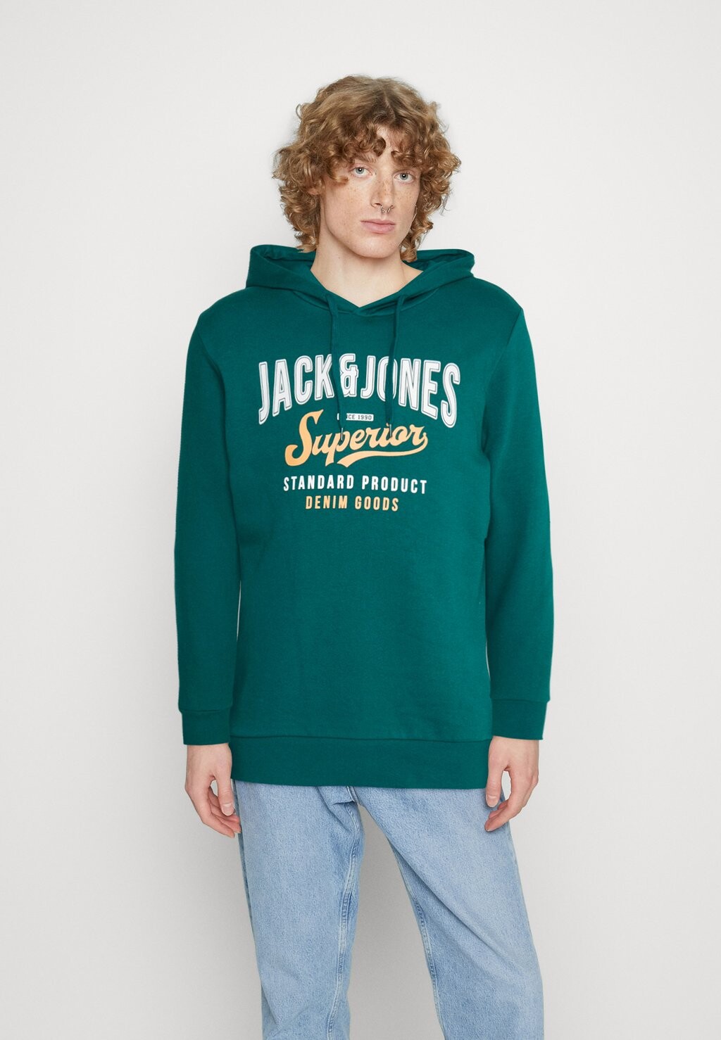 

Худи Jack & Jones, темно-зеленый