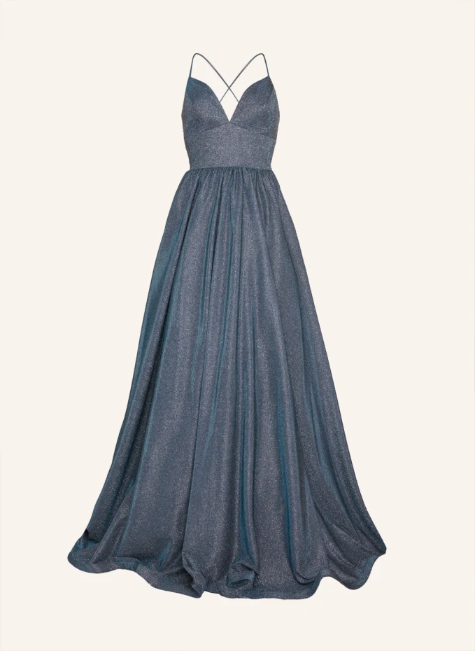 

Вечернее платье glitter prom dress Unique, синий