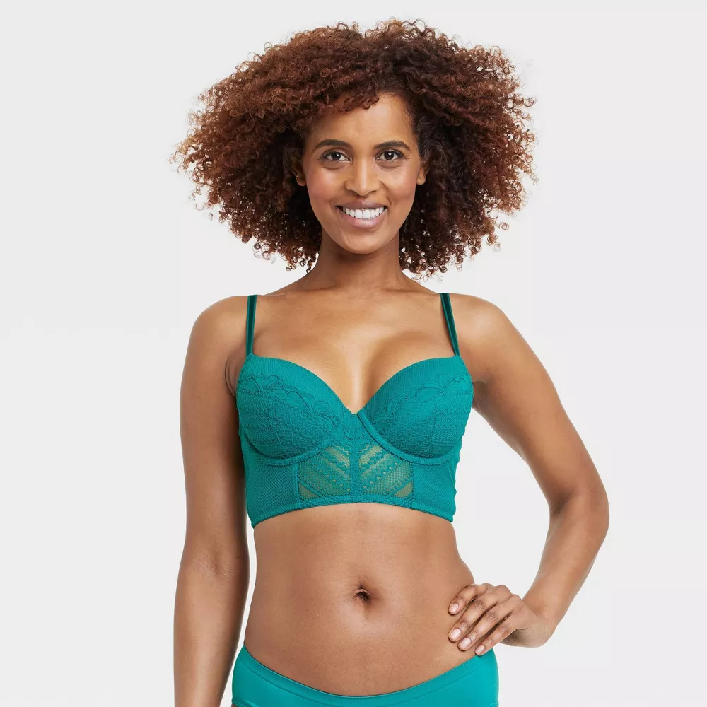

Женский бюстгальтер Demi Longline с легкой подкладкой - Auden, цвет Blue