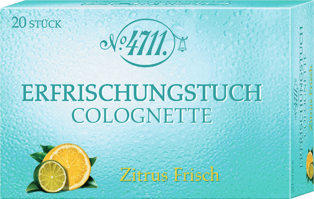 Erfrischungstuch Одеколон Zitrus Frisch 20°0St 4711 абар мужской сигар одеколон edc 100мл