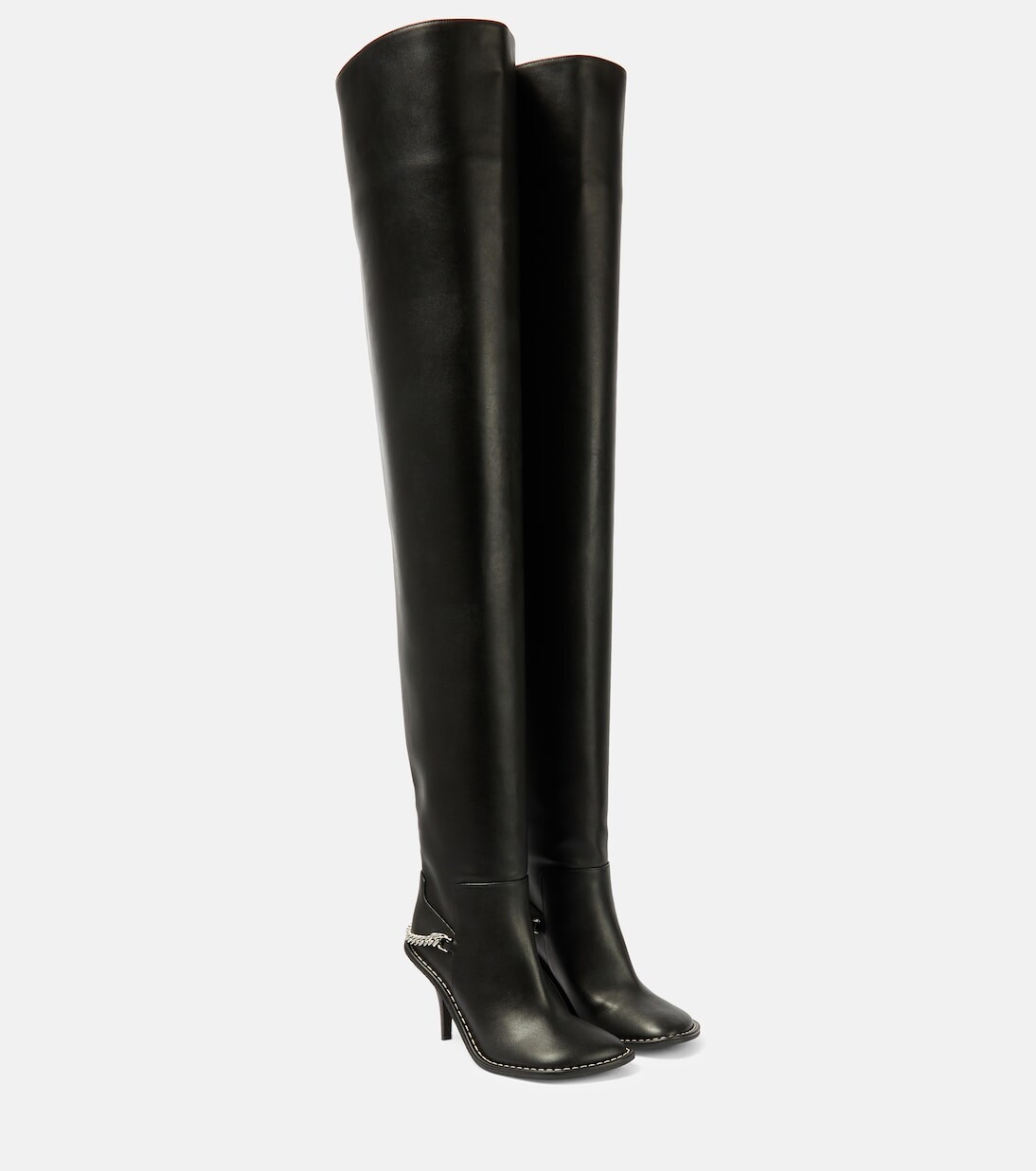 

Сапоги ryder из искусственной кожи Stella Mccartney, черный