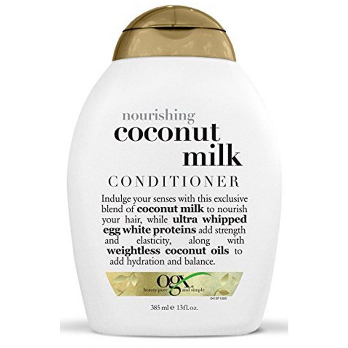 Кондиционер для волос Acondicionador Leche de Coco Nutritivo Ogx, 385 очищающее средство кондиционер с кокосовым молоком гель для волос 355 мл aunt jackie s coco wash