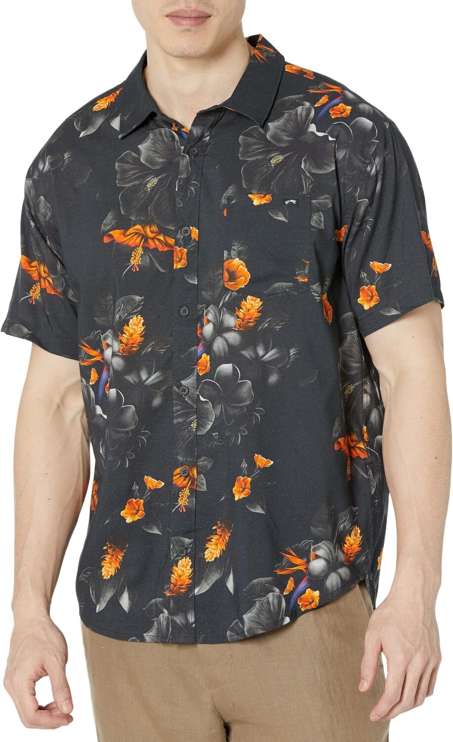 

Рубашка Kamea Sundays Short Sleeve Woven Billabong, черный
