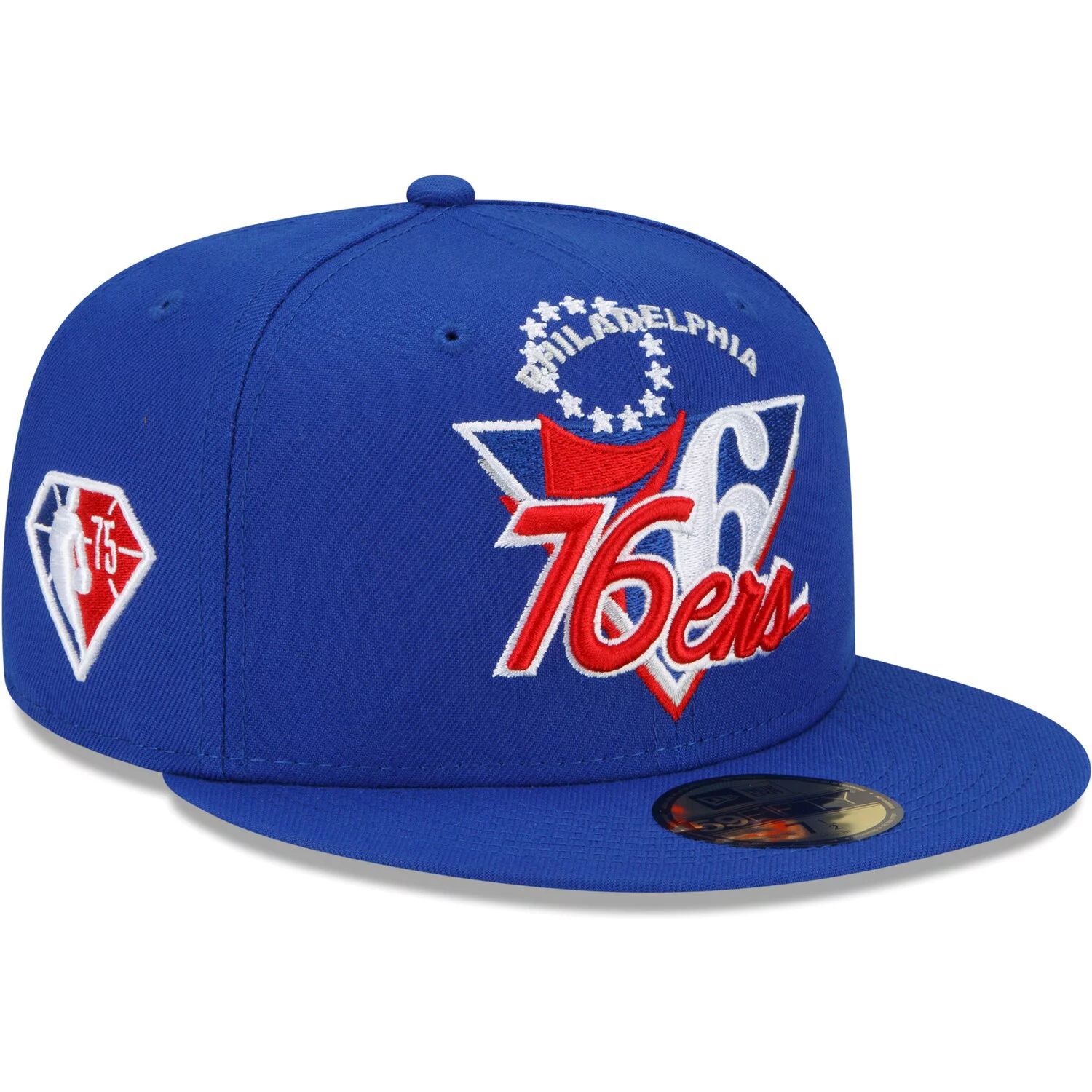 

Мужская облегающая шляпа New Era Royal Philadelphia 76ers 2021 NBA Tip-Off Team цвета 59FIFTY