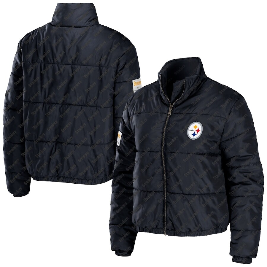 

Куртка WEAR by Erin Andrews Pittsburgh Steelers, черный