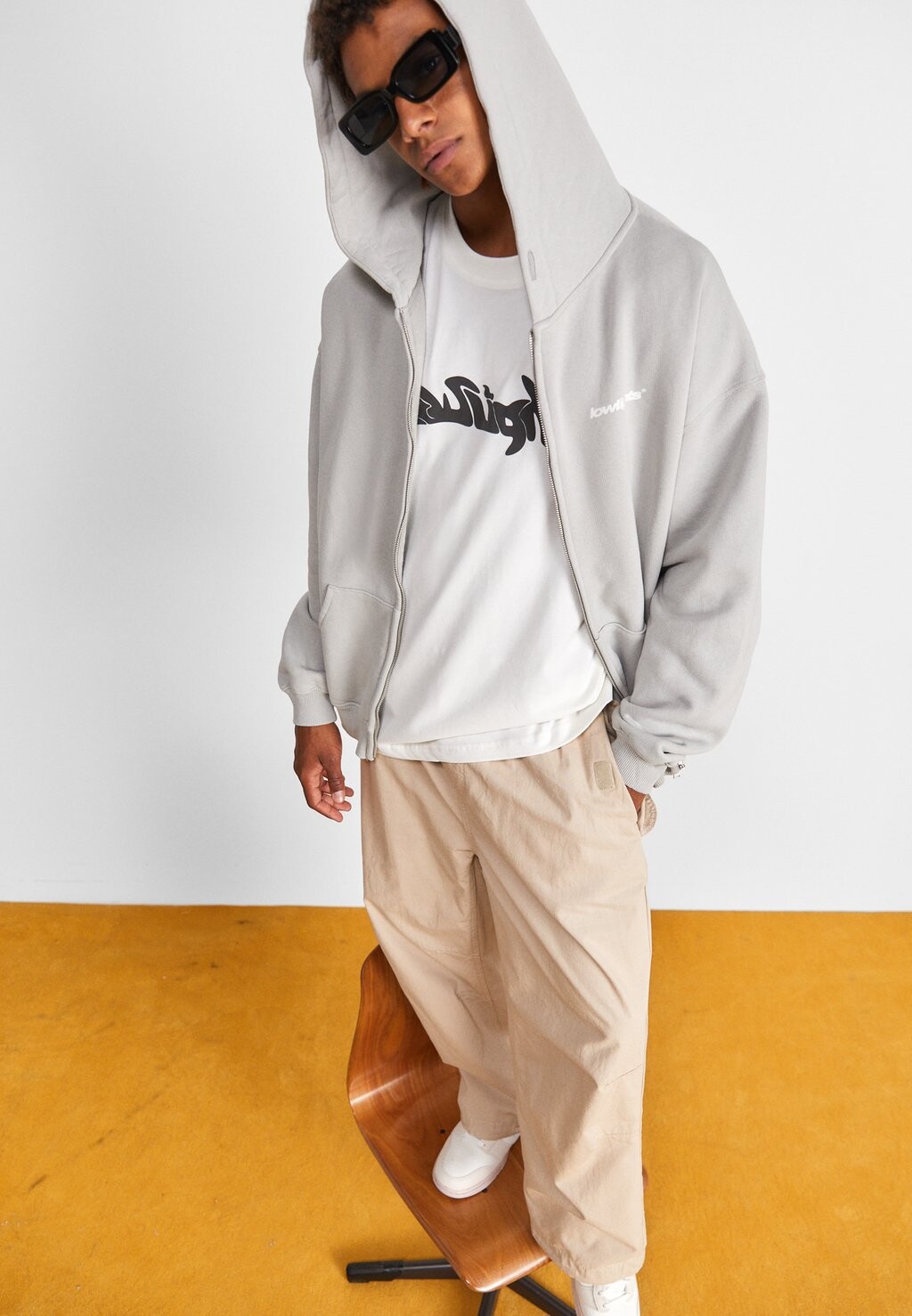 

Брюки UNISEX PARACHUTE LOW LIGHTS STUDIOS, бежевый