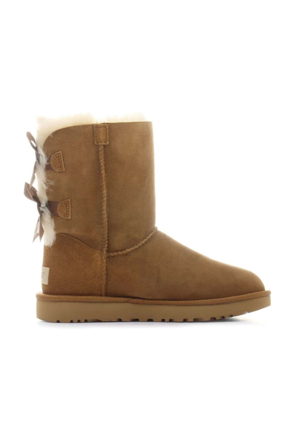 

Ботильоны - Коричневые - На плоской подошве UGG, коричневый