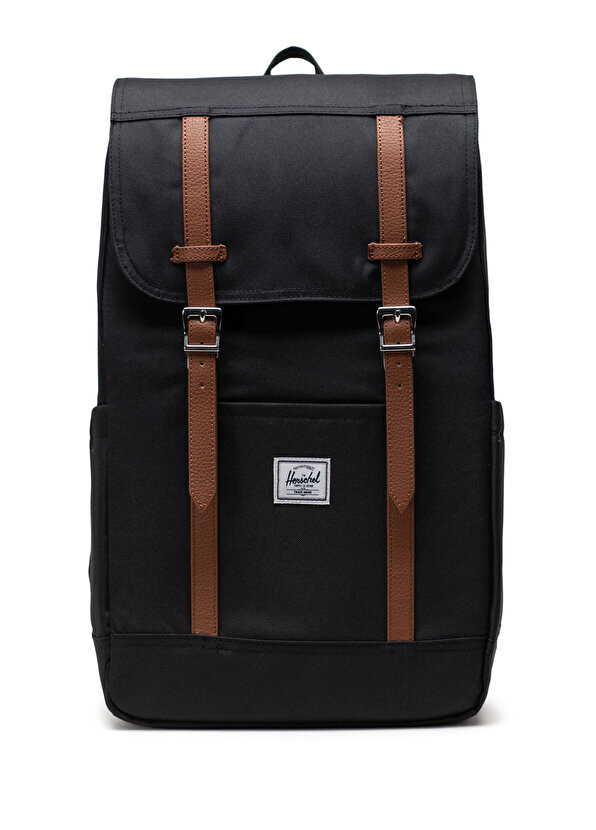 

Черный женский рюкзак с логотипом retreat Herschel