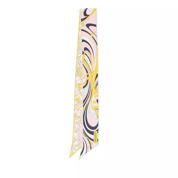 

Шарф stole silk twill Emilio Pucci, мультиколор